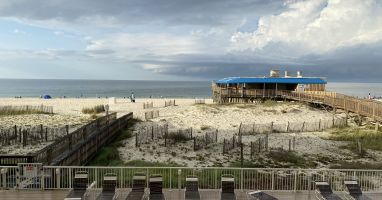 Balcony View and Sea-n-Suds Restaurant