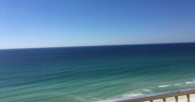 amazing ocean view from large balcony