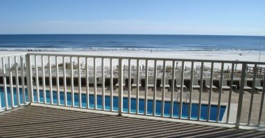 view from our balcony