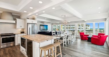 Kitchen and Living Room