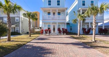 Exterior-Front with Great Porches