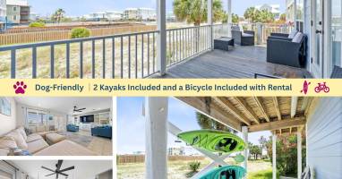 Wave Watch II: Dog-Friendly, 2 Kayaks + 1 Bicycle Included