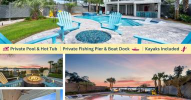 His & Hers: Private Pool & Hot Tub ¦Kayaks Included