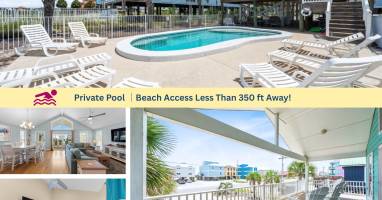 4 Shore: Private Pool, Close Beach Access