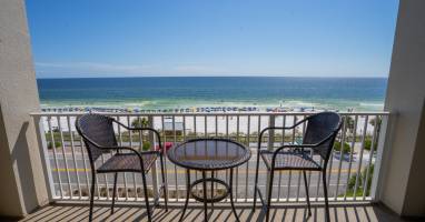 Costa Del Mar's unobstructed view of Gulf of Mexico from your private balcony