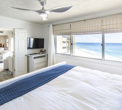 Master Bedroom with Ocean Views