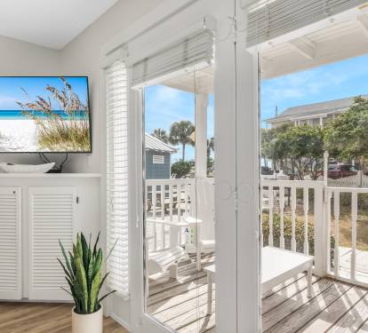Your living room view from the couch. Take it all in!