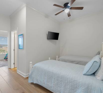 Twin Beds In Loft Area