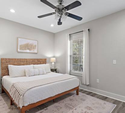 Bedroom #3: King Suite (Second Floor)