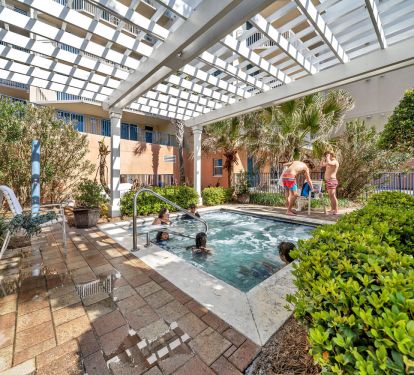 One of our hot tubs 
