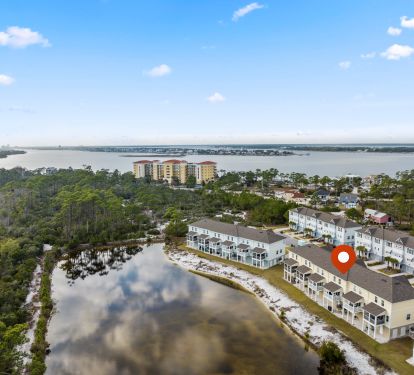 Townhome nestled between nature preserve and the bay