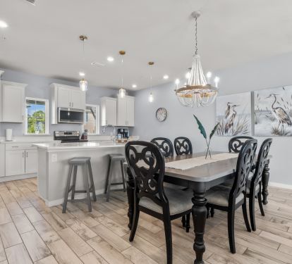 Kitchen and Dining Area