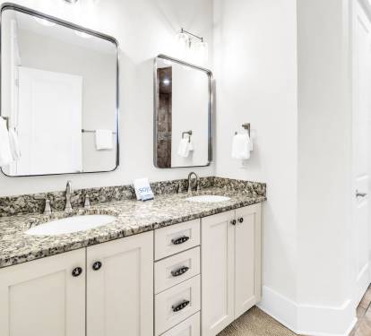 Master Bedroom bathroom.