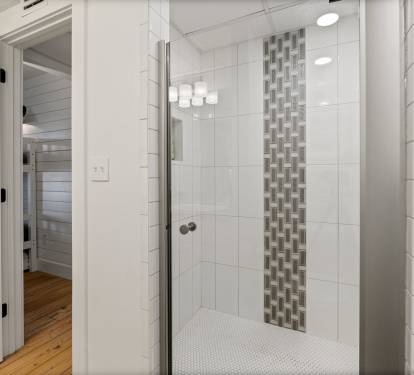 Bunk Bath Walk-In Shower