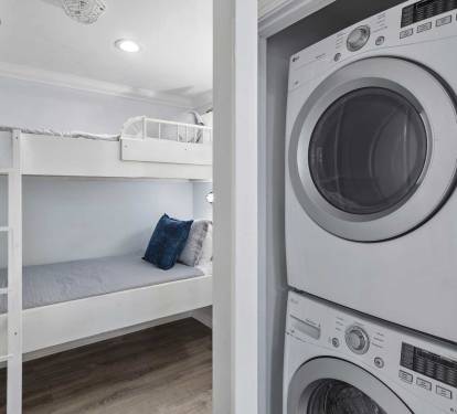 laundry and bunks