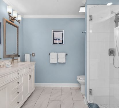 Beautiful Master bath with large walk-in shower