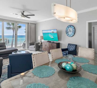 Corner unit Majestic Sun with Gulf view