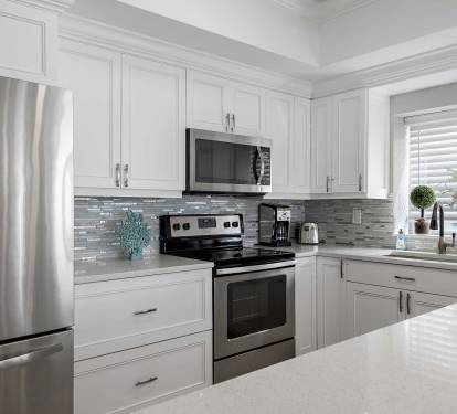 spacious kitchen