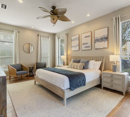 First Floor King Primary Suite