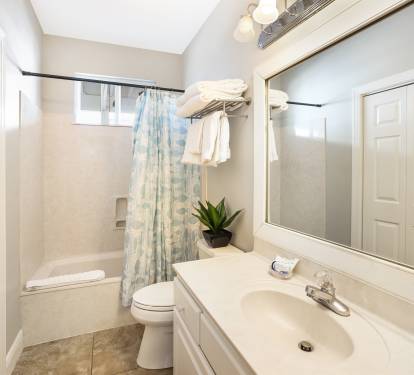 Main Level Full Bathroom