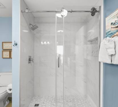 New Stand up shower