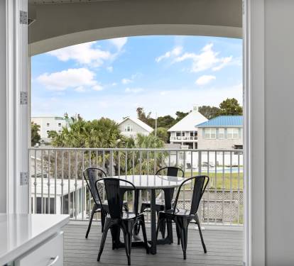 Dining Table on 2nd Floor Balcony
