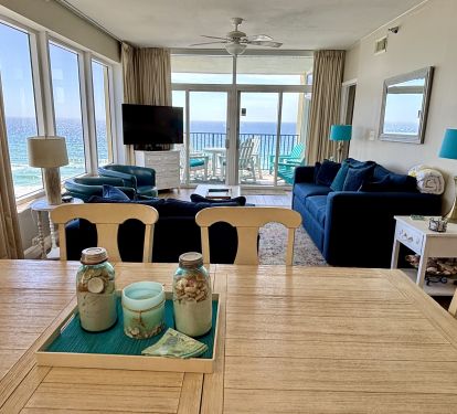 dining and living room