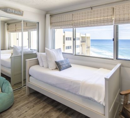 Third Bedroom with views of the Gulf of Mexico