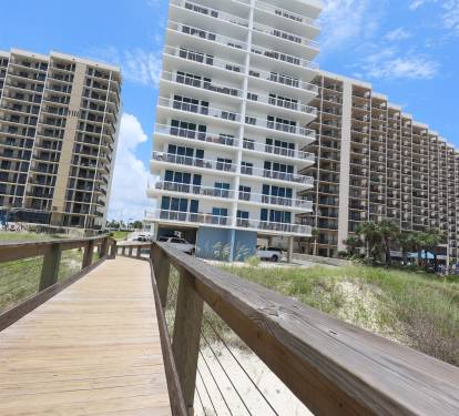 Beach Facing Side of Building
