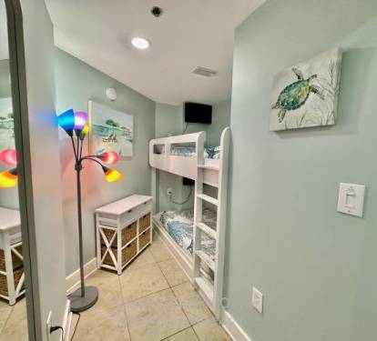 Bunkroom with TVs