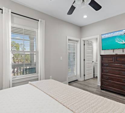 Bedroom #3: King Suite (Second Floor)