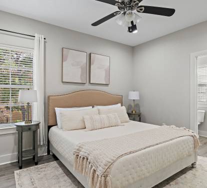 Bedroom #4: King Suite (Second Floor)