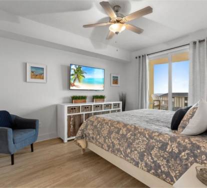 Master Bedroom with Balcony