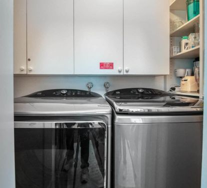 Spacious Laundry room