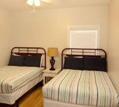 Third bedroom downstairs - 2 full size beds