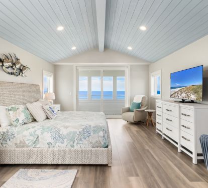 Luxury Suite Bedroom with private deck