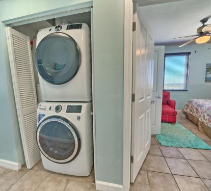 New front load washer-dryer! 