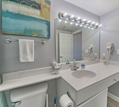 Plenty countertop space to spread out! 