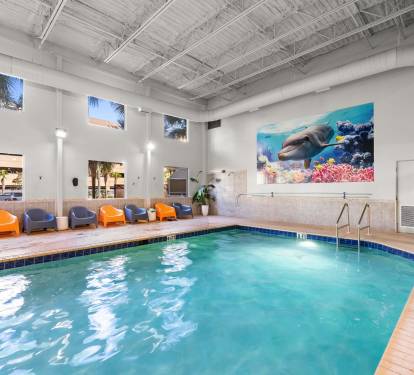 Indoor heated pool