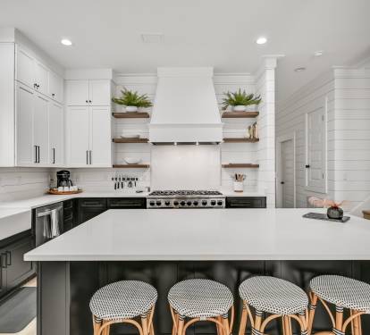 Fully Stocked Kitchen

