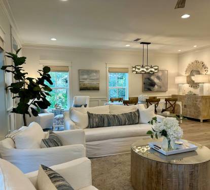 Spacious living area