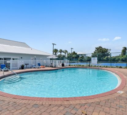 Main pool that is seasonally heated, tennis courts and shuffleboard - closest to Endless Summer