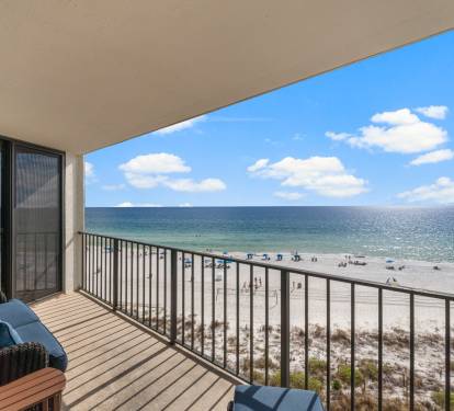 Beach View from Balcony
