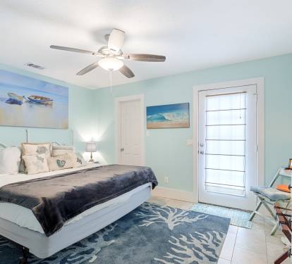 Master Bedroom with King Bed