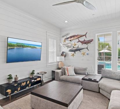 Thoughtfully Styled Living Space Featuring Local Decors