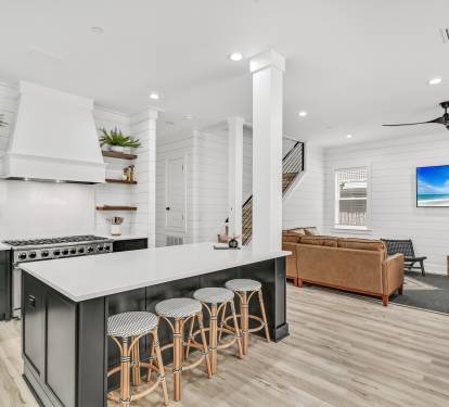 Open Concept For Large Gatherings

