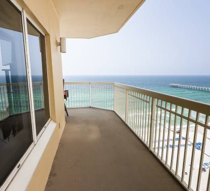 The Right Side of the Wrap Balcony