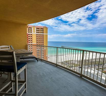 GORGEOUS BEACH VIEWS FROM YOUR EXTRA WIDE BALCONY!
