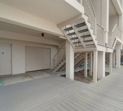 Hangout Area Behind Garage
