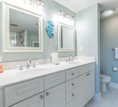 1st owners suite bathroom is very spacious. 